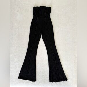 Fashion Nova Black Flare Jumpsuit